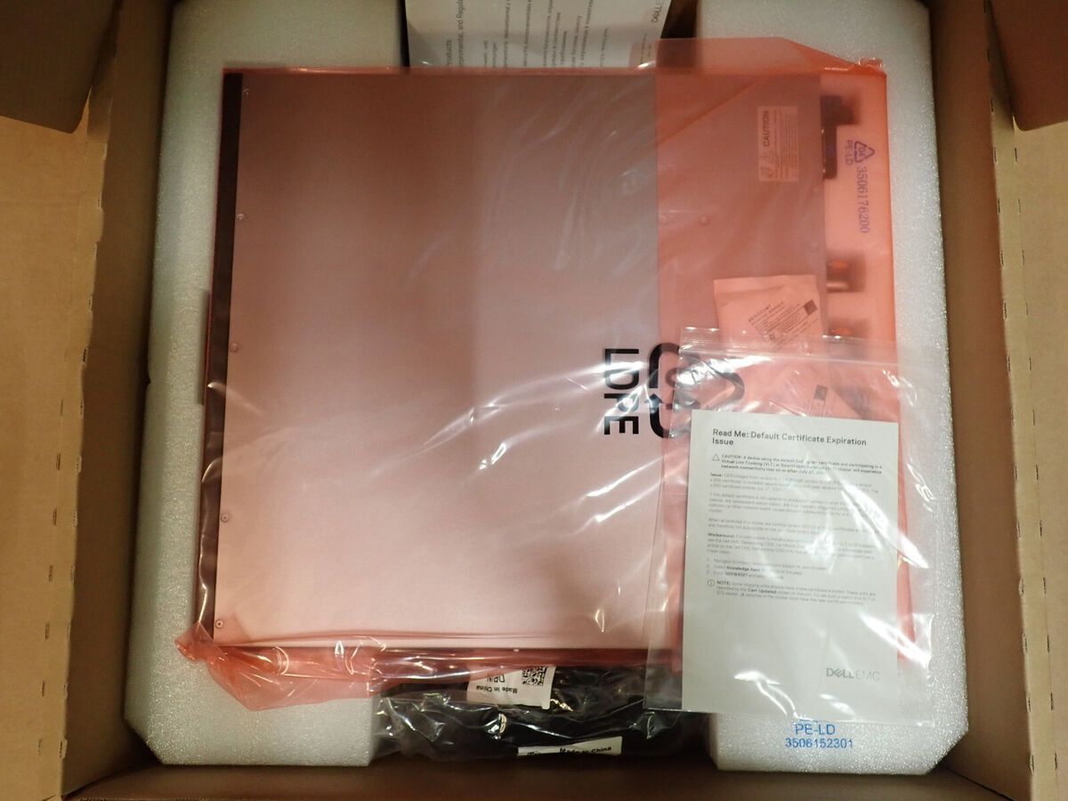 Коммутатор Dell Force10 S4810P-AC-R 48-Port 10Gbe QSFP+ Switch w/ 1x PSU+4x 40Gbe Uplinks