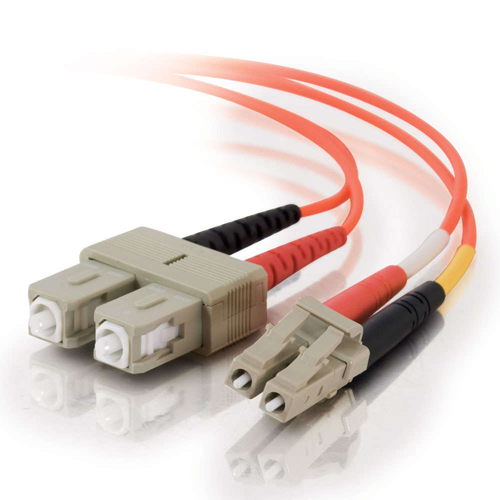 Кабель HPE 221691-B21 2 meter LC Duplex to SC Duplex 62.5 m Multimode (OM1) Jumper Cable, 263894-002