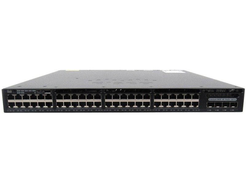 Коммутатор Cisco WS-C3650-48FQ-E