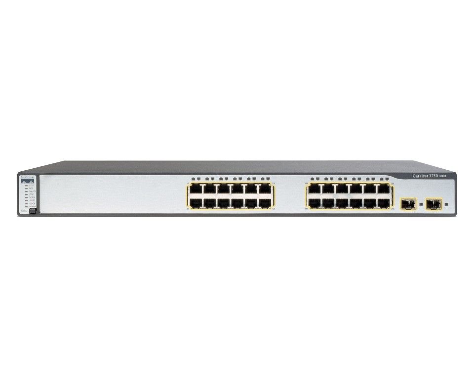 Коммутатор Cisco WS-C3750-24P-AP25