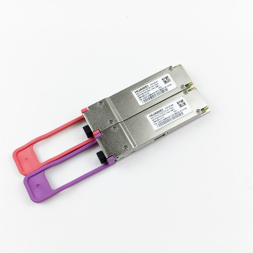 Трансивер Huawe* BiDi QSFP28 1331nm TX 1271nm RX 50G 4.5dBm 4.2dBm 8.9dBm LC 10km (02312EVV)