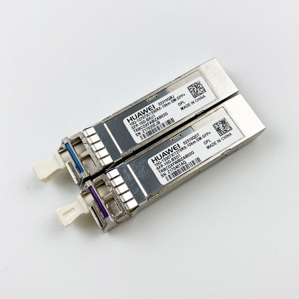 Трансивер Huawe* SFP-10G-BXU1 10GBase BIDI SFP+ 10G TX1270nm/RX1330nm 10km LC (02310QBJ)
