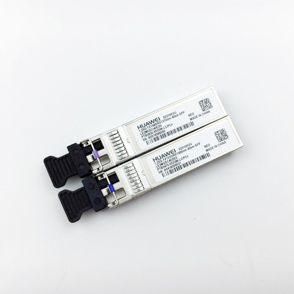 Трансивер Huawe* LE2MGSC40DE0 Optical Transeiver eSFP GE BIDI TX1310/RX1490 40km LC (02310KVV)