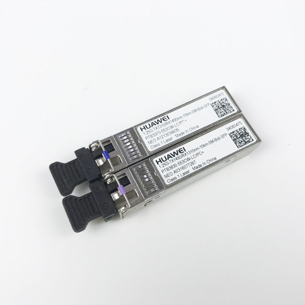 Трансивер Huawe* 1.25G TX-1310nm RX-1490nm 10km SM BIDI SFP (34060470)