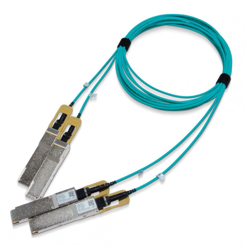 Трансивер-кабель Mellanox MFS1S90-H015E IB HDR 2x200Gb/s to 2x200Gb/s 2xQSFP56 to 2xQSFP56 LSZH 15m