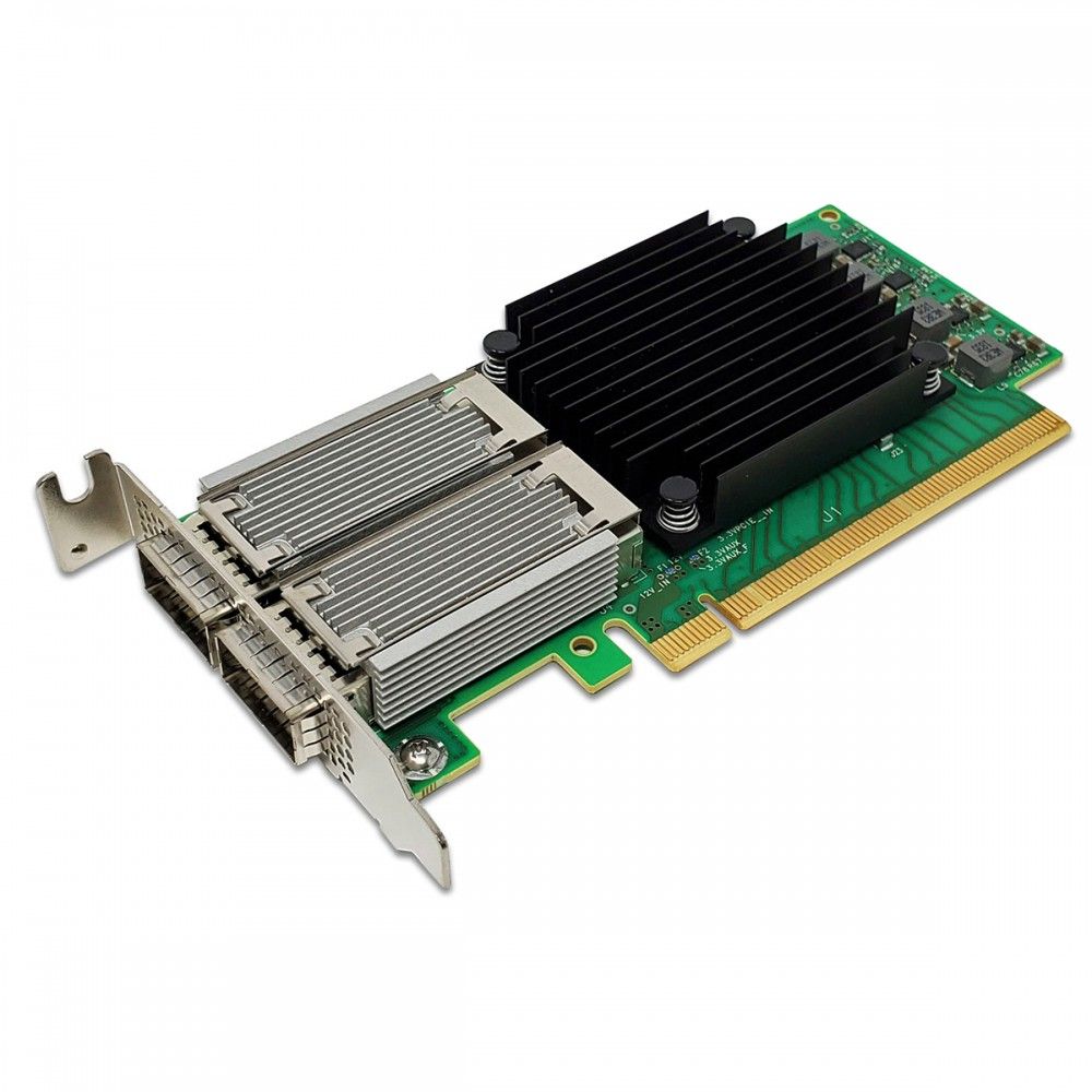 Сетевая карта Mellanox MCX556A-ECAT ConnectX-5 VPI EDR IB 100Gb/s and 100GbE QSFP28 PCIe3.0 x16