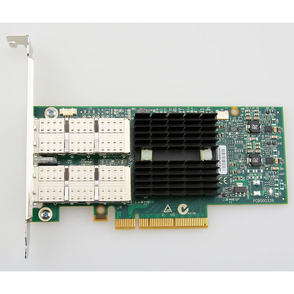 Сетевая карта Mellanox MCX354A-QCBT ConnectX-3 VPI Dual 40GbE QSFP+ Port Network PCIe 3.0 x8 8GT/s
