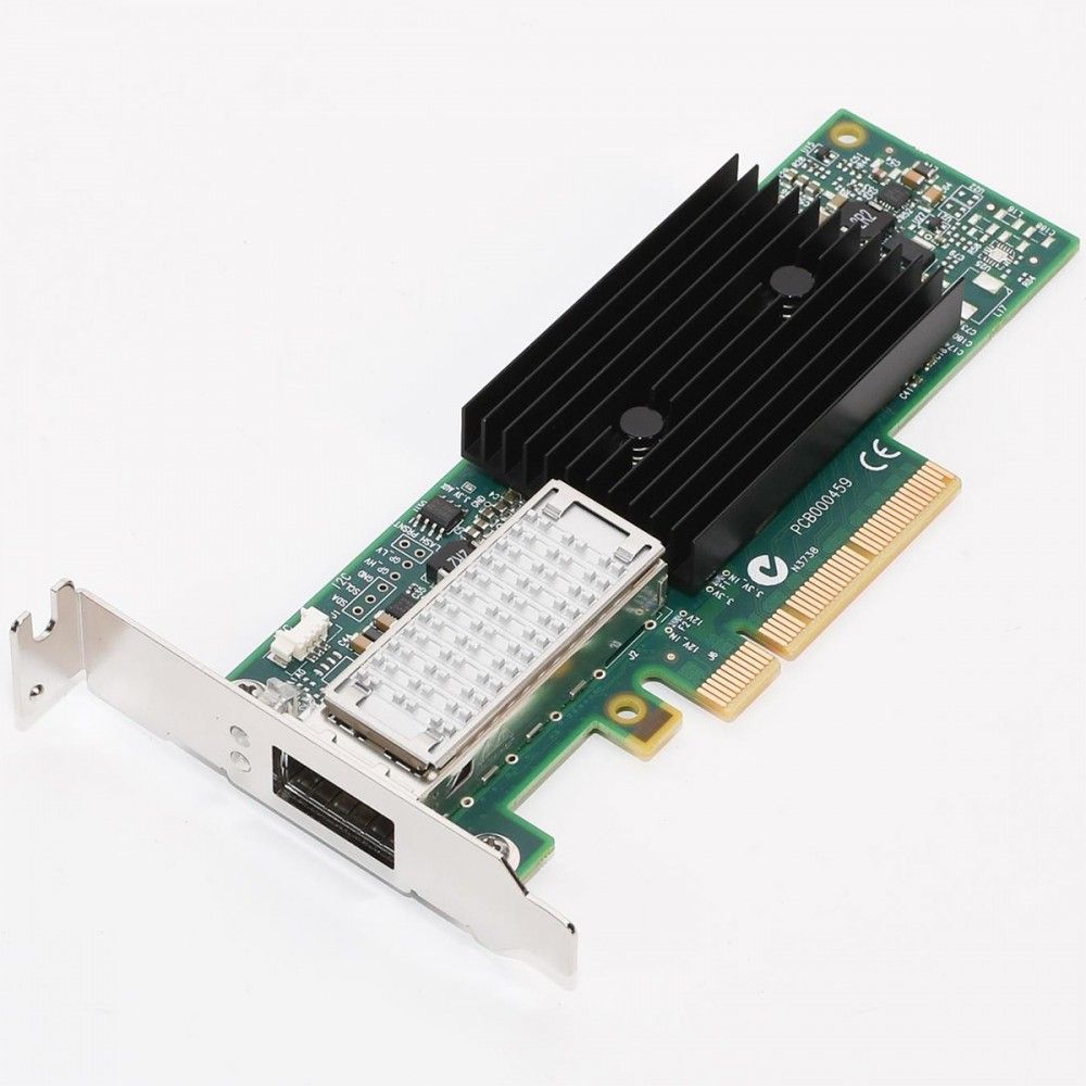 Сетевая карта Mellanox MCX353A-FCBT ConnectX-3 VPI Single FDR 56Gb/s or 40/56GbE QSFP Port PCIe 3.0 x8 8GT/s