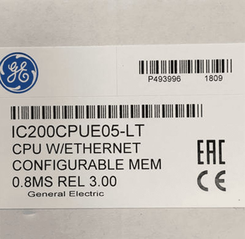 Модуль GE FANUC IC200CPUE05-LT