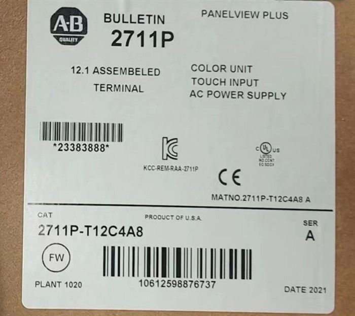 Модуль Allen-Bradley 2711P-T12C4A8