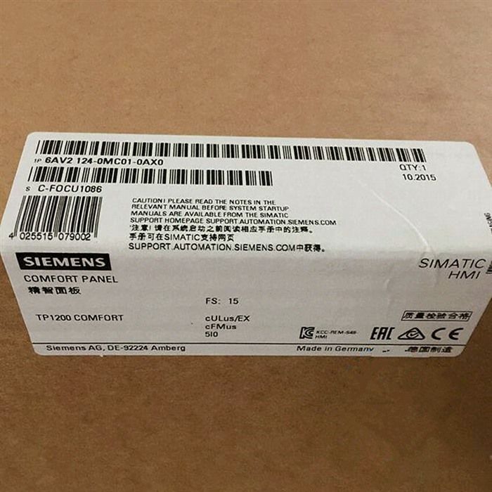 Модуль Siemens HMI 6AV2124-1MC01-0AX0 6AV21241MC010AX0