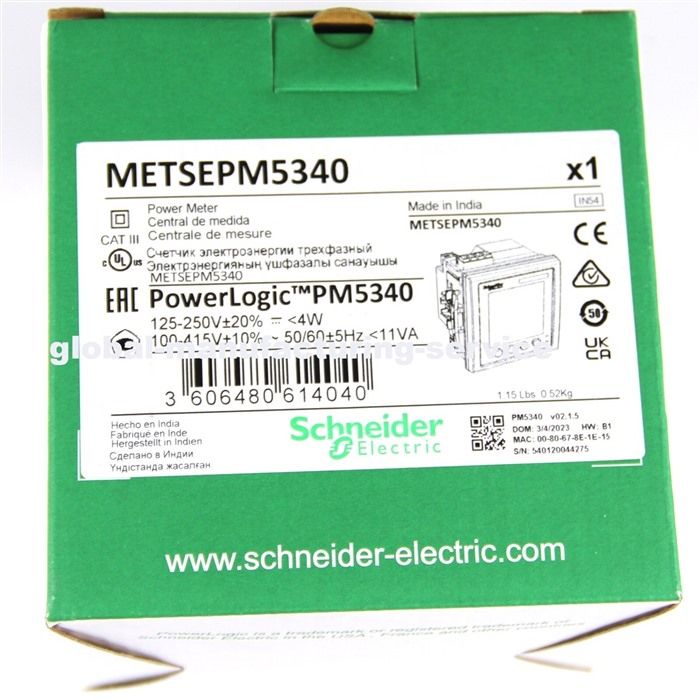 Модуль Schneider Electric METSEPM5340 Power Logic PM5340 Power Meter